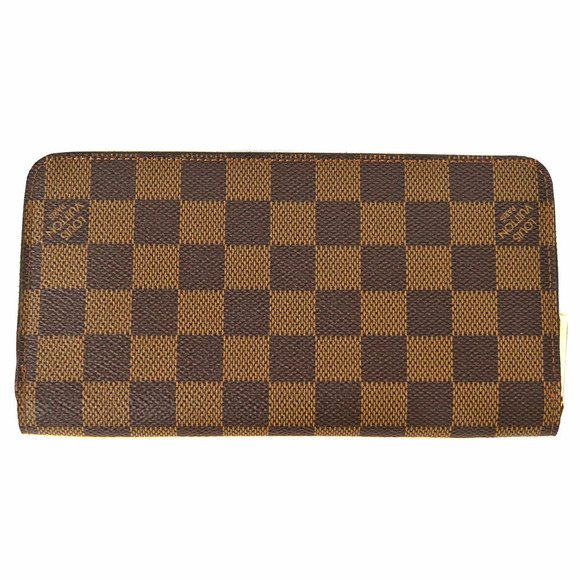 Louis Vuitton Zippy Long Wallet Damier Ebene LV Brown - Picture 2 of 6